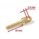 Embout tendeur / guignol de commande  M4  4 pièces