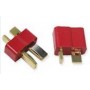 Connecteur T-plug mâle + femelle plaqué OR