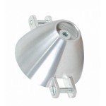 Cône alu ventilé 30 mm pour axe moteur 3 mm 
