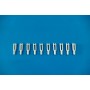 Chapes nylon M2 10 pcs