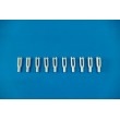 Chapes nylon M2 10 pcs