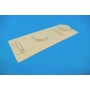 Cache servo plat ABS blanc Taille M