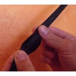 Gaine tressée extensible Diam 10mm à 20 mm