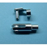 Chape aluminium M3 petit gros 4 pcs 