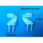 Mini guignols à coller pour stabilisateur en V