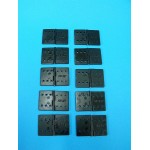 Charnières MP JET 22x33mm 10pcs