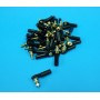 Chape à rotule à embase MP JET M3 + vis M3