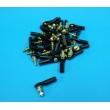 Chape à rotule à embase MP JET M3 + vis M3