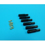 Chape nylon MP Jet M2 axe laiton / 6 pcs