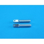Embout à visser aluminium M4 2pcs
