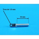 Embout à visser aluminium M4 2pcs