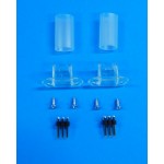 Bloc connecteur 2 prises servo JR / Futaba